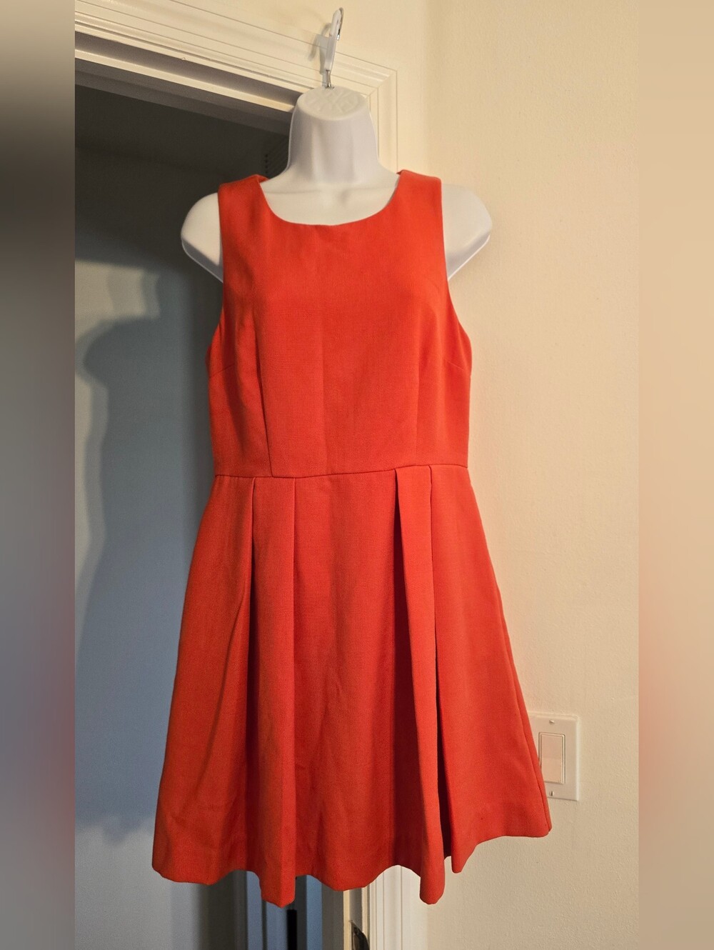 Womens Forever 21 orange mini cocktail dress